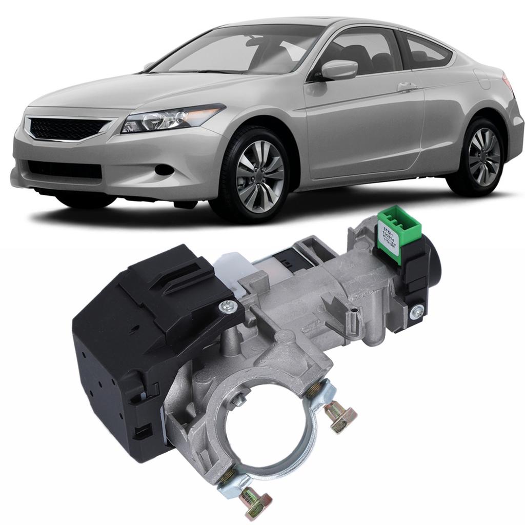 Auto Trans Ignition Switch Cylinder Lock with 2 Keys 48 Chip Fit for Honda Accord CRV Odyssey