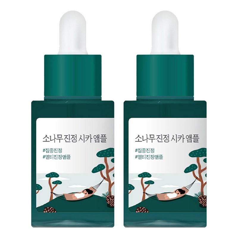 Round Lab Pine Soothing Cica Ampoule, 30ml, 2 pcs