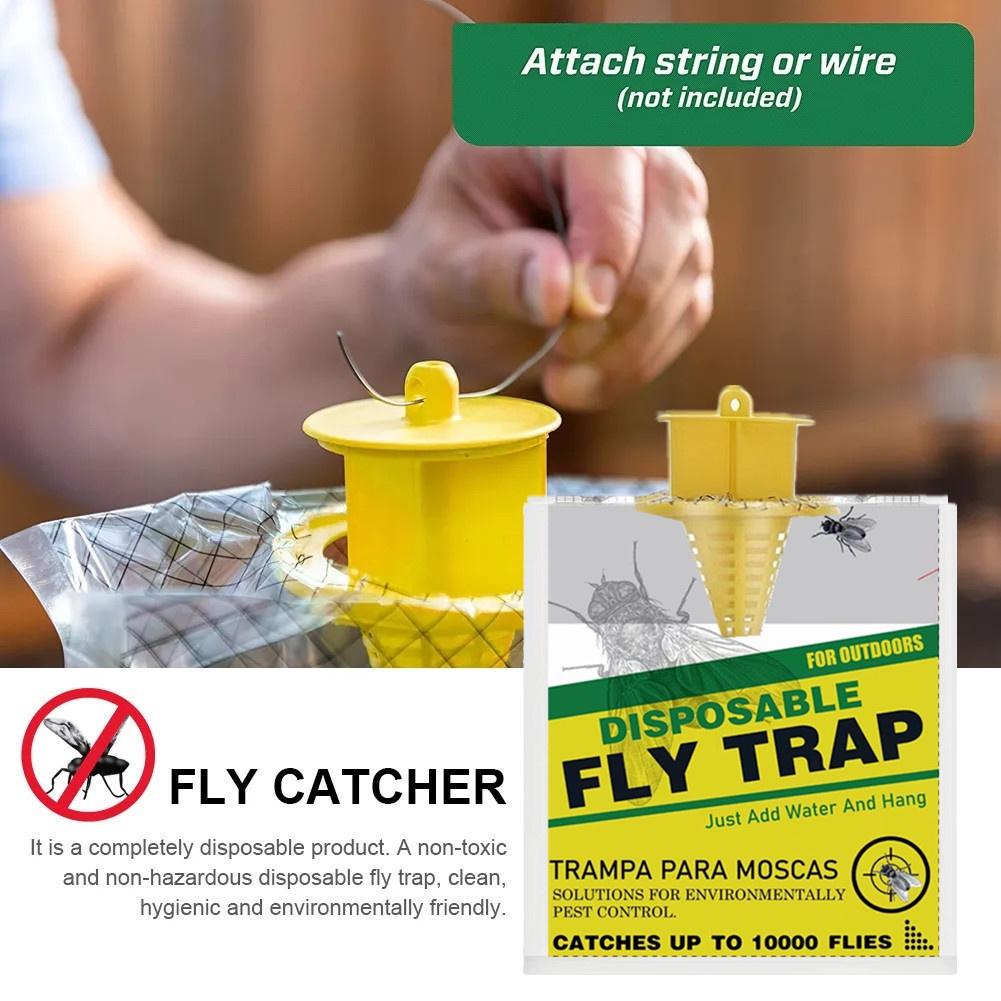 Sk001 Fly Attractant Bag Environmentally Friendly Easy To Use Long-lasting