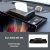 For Aito M7 M5 Center Console Screen Rear Tissue Storage Box ETC Bracket Car Interior Center Console