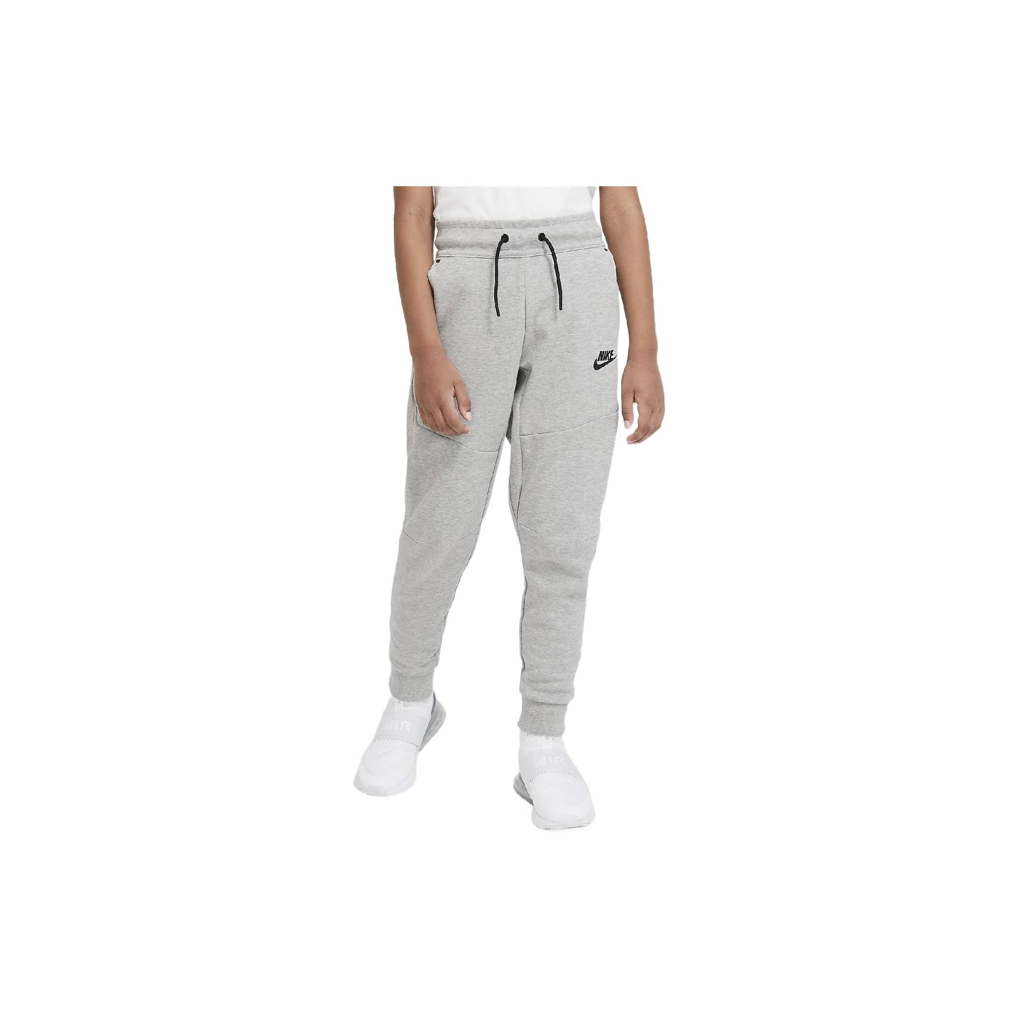 

Nike Спортивная одежда Детские джоггеры Tech Fleece Темно-серый меланж/Черный Детская уличная одежда CU9213-063 S