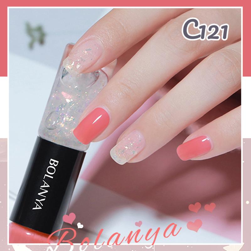 Nagellack, schnell trocknend, eine Flasche mit zwei Farben, semipermanenter Vernis-Nagelkunst-Nagel-Maniküre-Lack