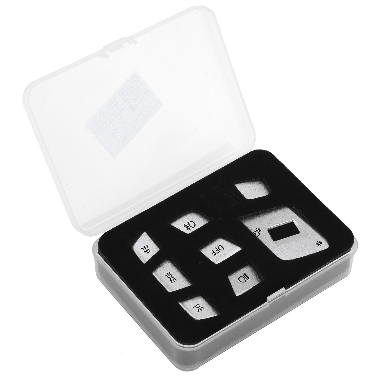 

8 шт. Накладка на кнопку переключателя фар Декоративная крышка-наклейка Подходит для 3 серии G20 G28 20202021