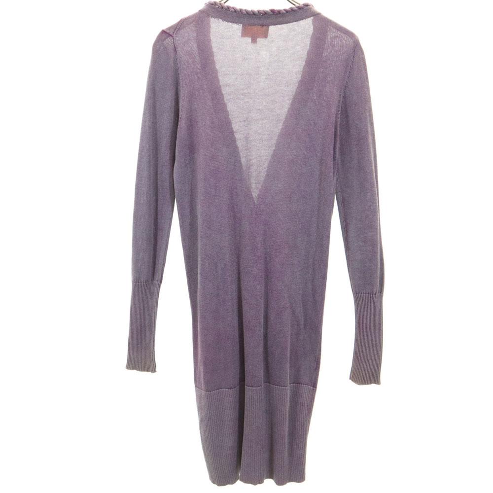 Vivienne Westwood Red Label Long Sleeve Long V-neck Knit Cardigan 2 Women Used