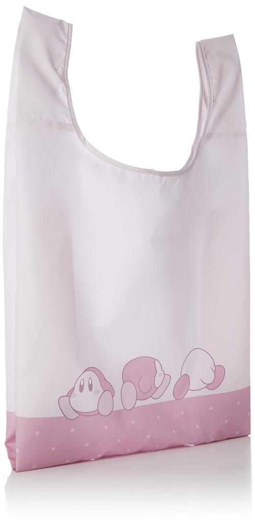 Marushin Eco Kirby of the Stars Made with Recycled Product 4585011400 Bag, "Walking Kirby" H63.5xW40xD20cm (Folded 12x12cm), Polyester, Number