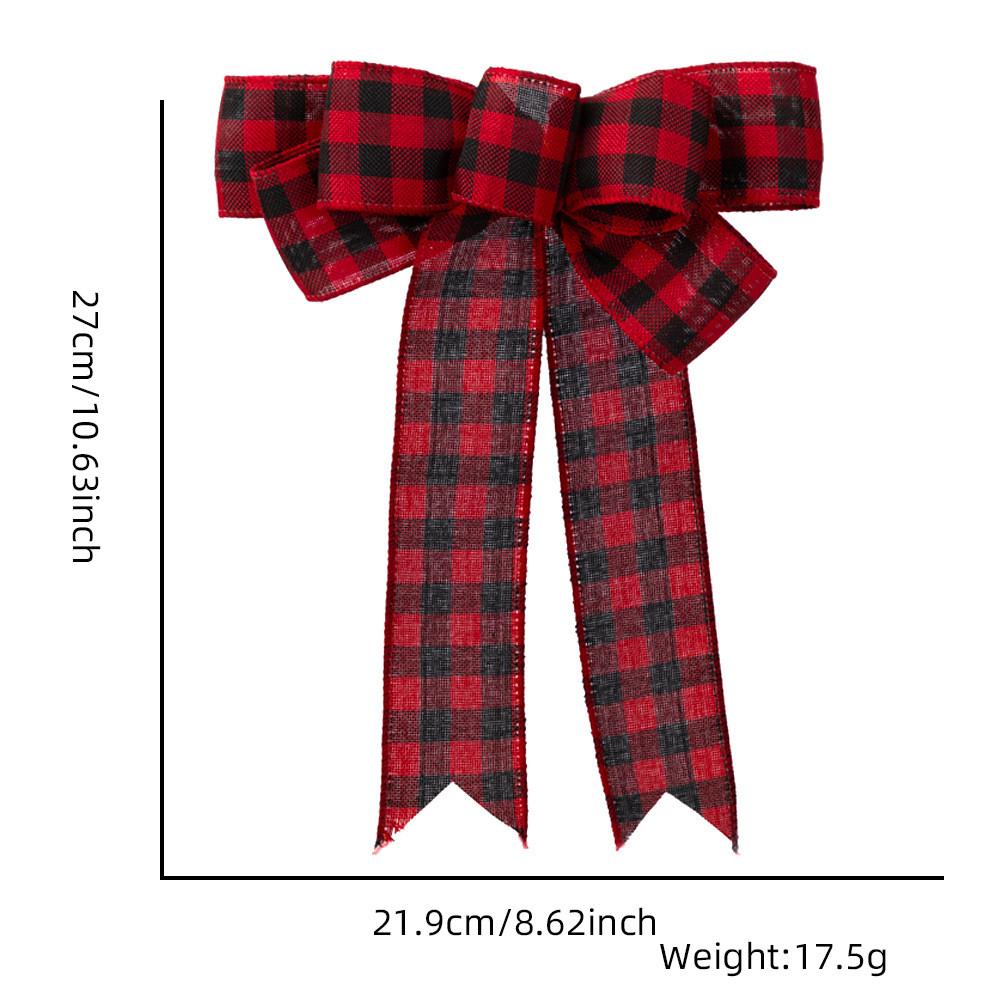 And Vibrant Red White Reindeer Christmas Bow Decoration With Gift Box Perfect For Holiday Festivities