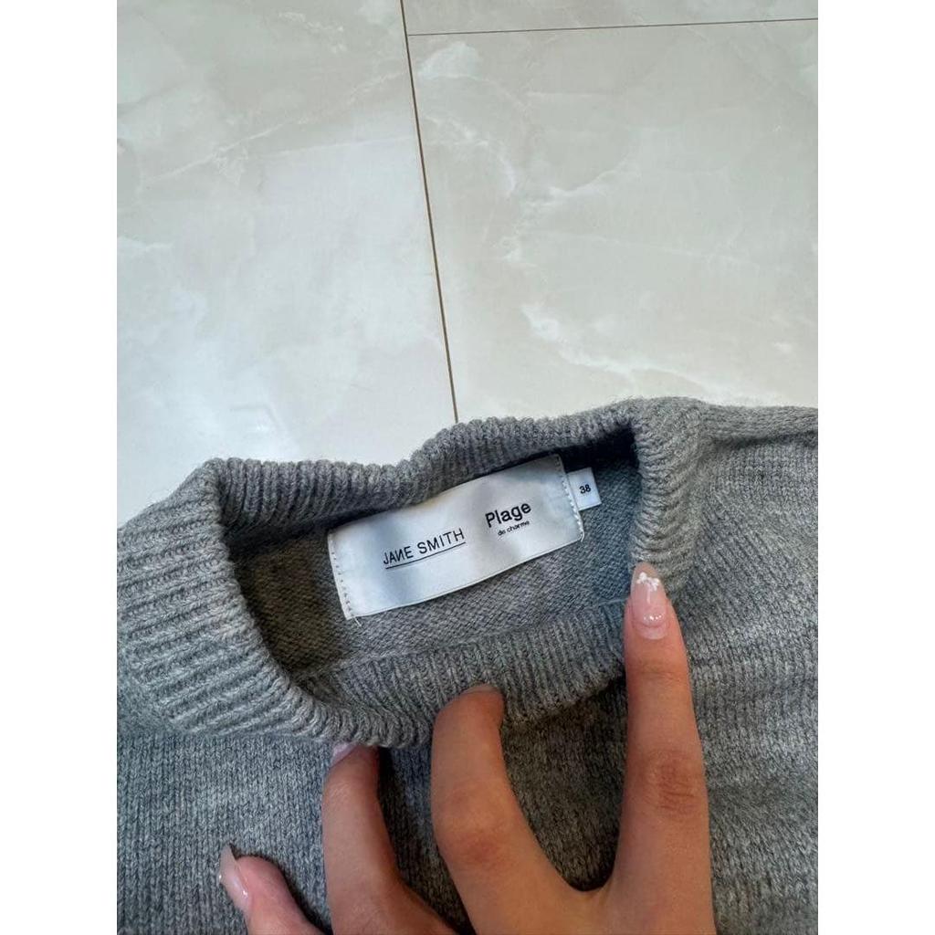 Used Plage Knit & Scarf Hoodie SET