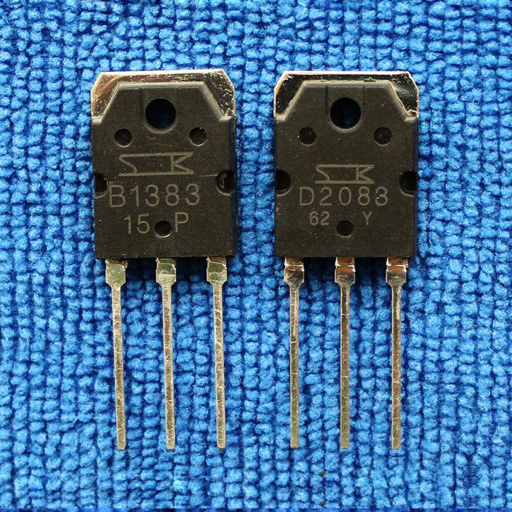 

2 пары транзисторов 2SB1383/2SD2083 B1383/D2083 TO-3P 2SB1383 + 2SD2083 B1383 + D2083 TO3P 4PCS