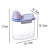 Sealed Coffee Bean Jar Dog Cat Food Pail Plastic Storage Tank Measuring Cup Container Moisture-proof Pet Supplies Accessories