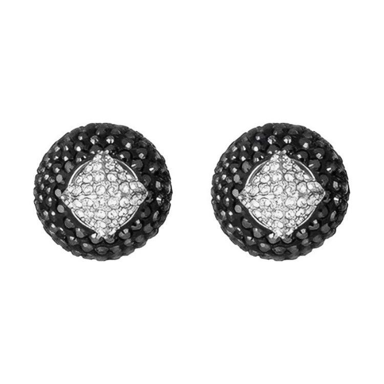Swarovski Elegant Fashion Minimalist Earrings Women Earrings Black 5260275 Black,F