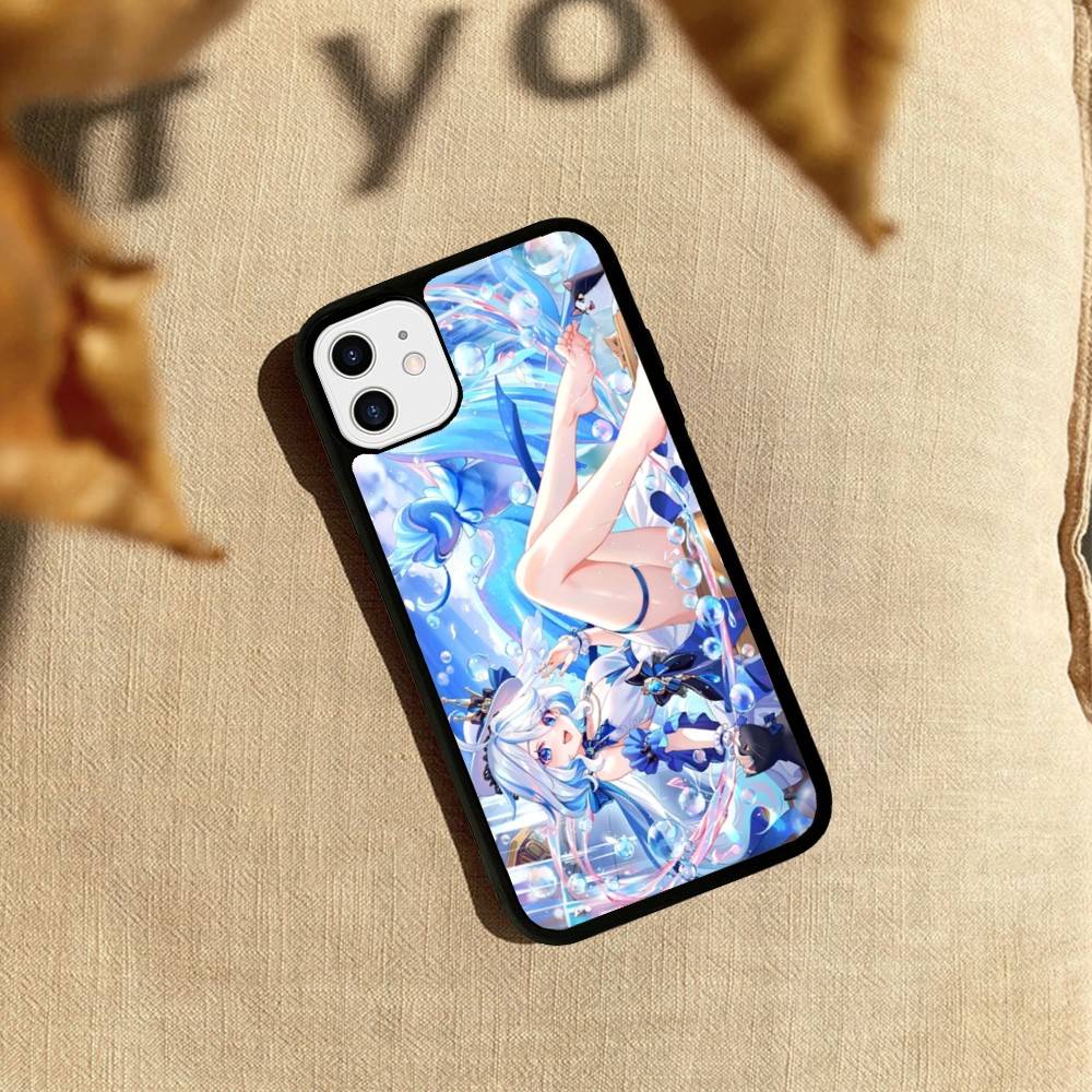 Genshin Impact Furina PC+TPU Phone Case For iPhone 17 16 15 14 PRO MAX 11 12 13 PLUS MINI Cover