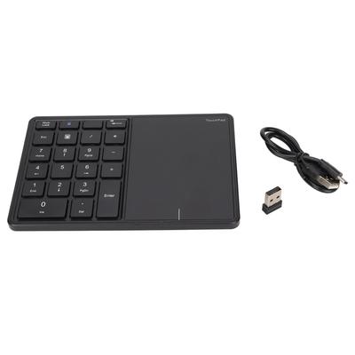Kabelloser Ziffernblock Touchpad-Design 22 Tasten 2,4G Dual-Modus-Verbindung Typ C-Schnittstelle Laptop