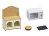 Sylvanian Families Nábytek [Sporák a regál] Ka-425 Certifikováno značkou ST, od 3 let, Hračka Domeček pro panenky, Sylvanian Families, EPOCH