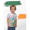 Summer Round Neck 3D Cartoon Pattern Printed Top Fashionable Casual Short Sleeved Children's Boy T-shirts