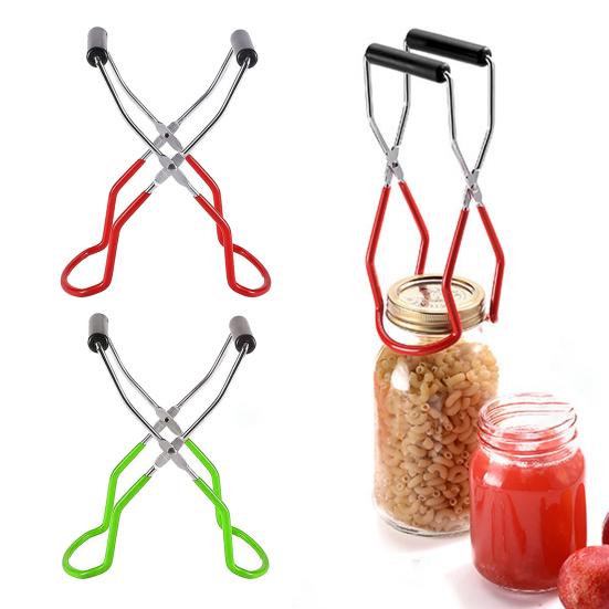 Canning Jar Rack Stainless Steel Canning Jar Lifter Tongs Steamer Rack for Stove Top Heating Regular Wide Mouth Mason Jars