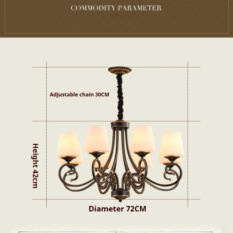 Living Room Pendant Light Modern Simple and Atmospheric Bedroom and Dining Room Decoration Pendant Light