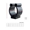 10 Pcs Fishing Rod Clips Holder Fishing Poles Storage Clips Billiards Snooker Cue Locating Clips Easy Installation