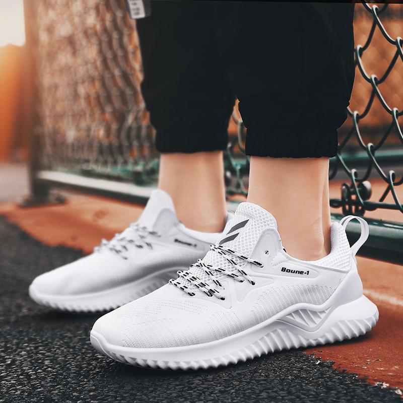 

[Бесплатная доставка] Весна 2024, новые мужские туфли, модная повседневная обувь, сетчатые мужские кроссовки для бега 44