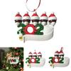 2020 Unvergessliche Weihnachtsbaum-Hängeornamente Weihnachtsmann-Anhänger Mit Maske