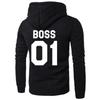 Lovers Couples Hoodies Casual Pullovers Gift Funny Couple Hoodies Women Men Lovers Letter Printed Sweatshirt