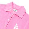 New MLB Short Sleeved Dresses Women's Pink 3FOP63023-07PKS