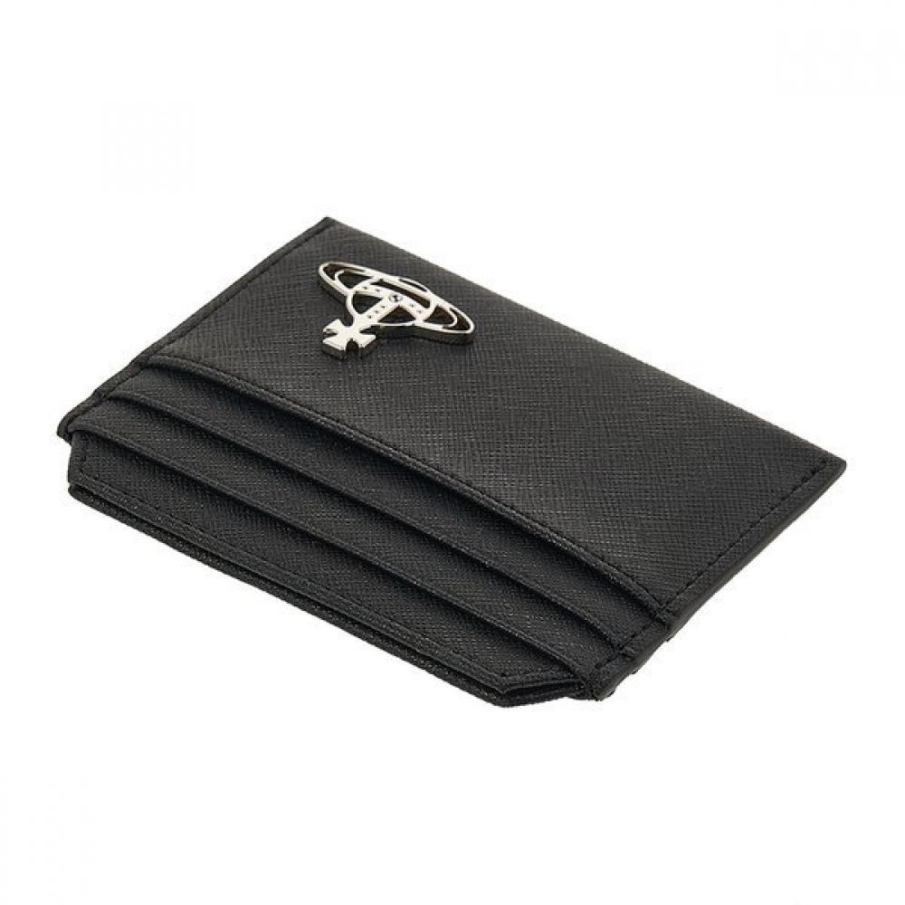 Vivienne Westwood Saffiano Card Wallet 5403000bu S0021 N401