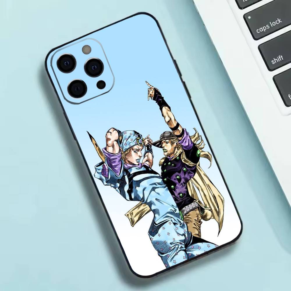 J-Johnny Joestar of the J-Jojo Phone Case Silicone Soft For IPhone 17 16 15 14 13 12 11 X XR Plus Pro Max Plus