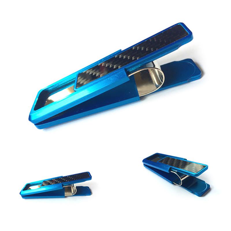 Fashion Stainless Steel Money Clip - Compact Cash And Credit Card Holder Metal Clip Wallet Id Card Clip