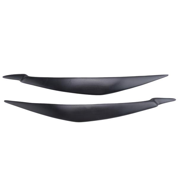 2PCS Headlight Eyebrow Cover Stickers for BMW E71 X6
