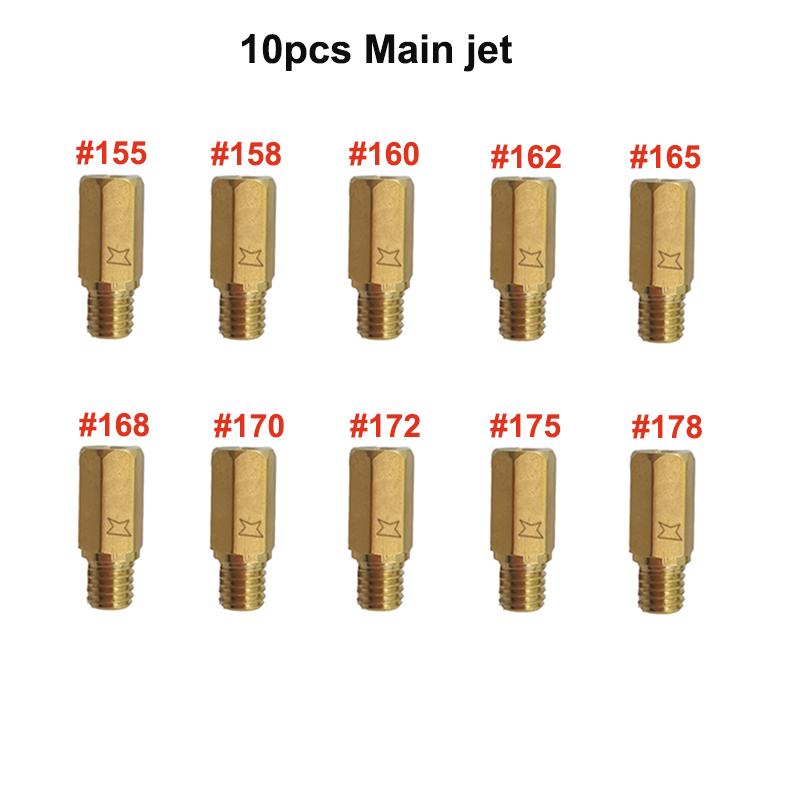 

Универсальный карбюратор PWK 24 26 28 30 32 34 мм Для Keihin Yamaha Mikuni Koso ATV Oko 2T 4T Мотоциклетный карбюратор С жиклером холостого хода Carburador main jet 155-178