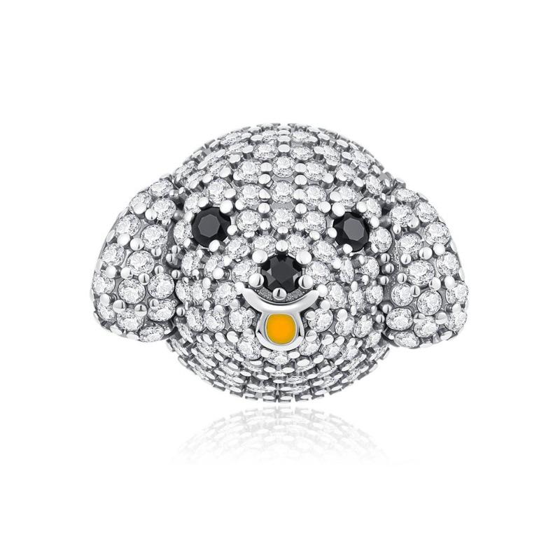 Neueste Kupfer Hund Katze Schnecke Einhorn Pinguin Niedliche Haustier Serie DIY Anhänger Passend für Original Armbänder Schmuck Geschenke für Mädchen