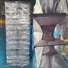 6layer Zippered Wallmounted Storage Bag With Durable Oxford Fabric For Living Room Use
