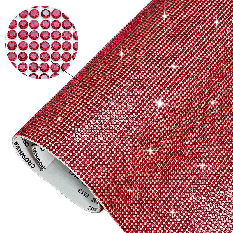 Self-Adhesive Rhinestone Sheets for DIY Car Decoration and Jewelry