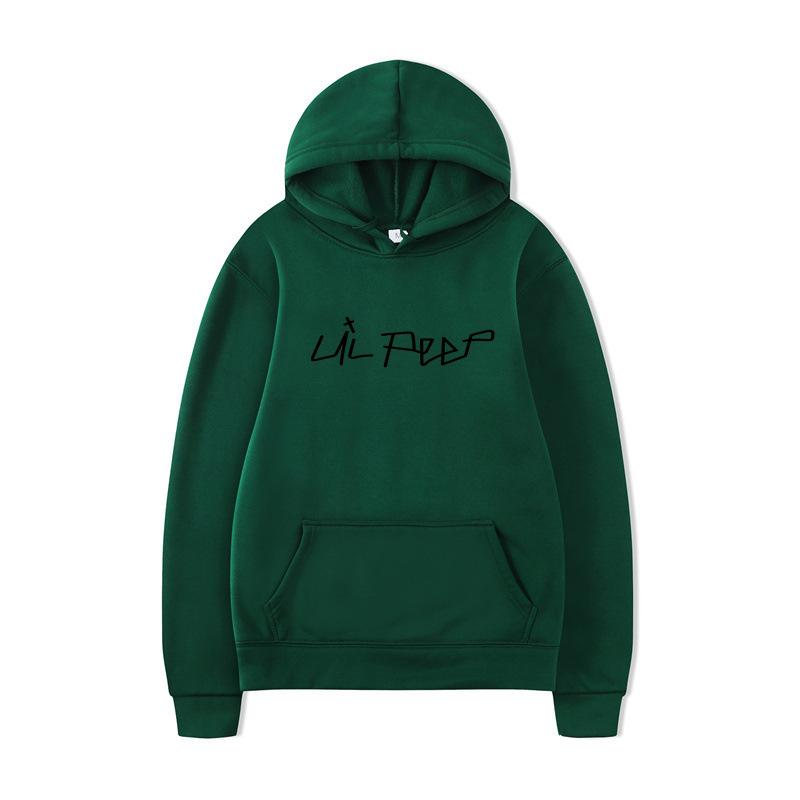 Hot Search Street LilPeep Hooded Crew Neck Sweater Hooded Sweater