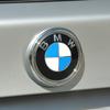 AAAQT1 ABS Car Rear Badge Emblem Blue White Logo Trunk Badge Original Replacement For BMW X6 X5 X4 X3 E70 F15 E71 F16 F25 F26 Stickers