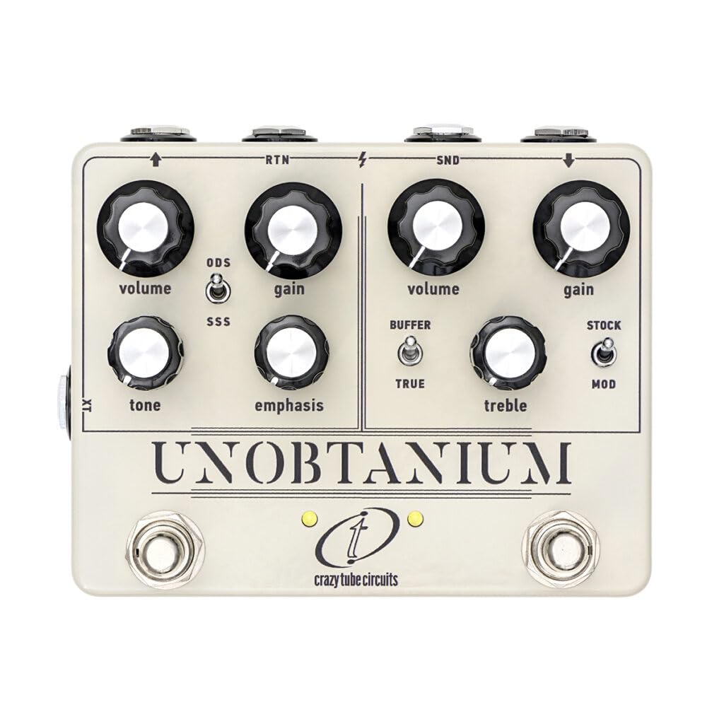 

Crazy Tube Circuits Unobtanium Compact Pedal Crazy Tube Circuits Effector/Comp