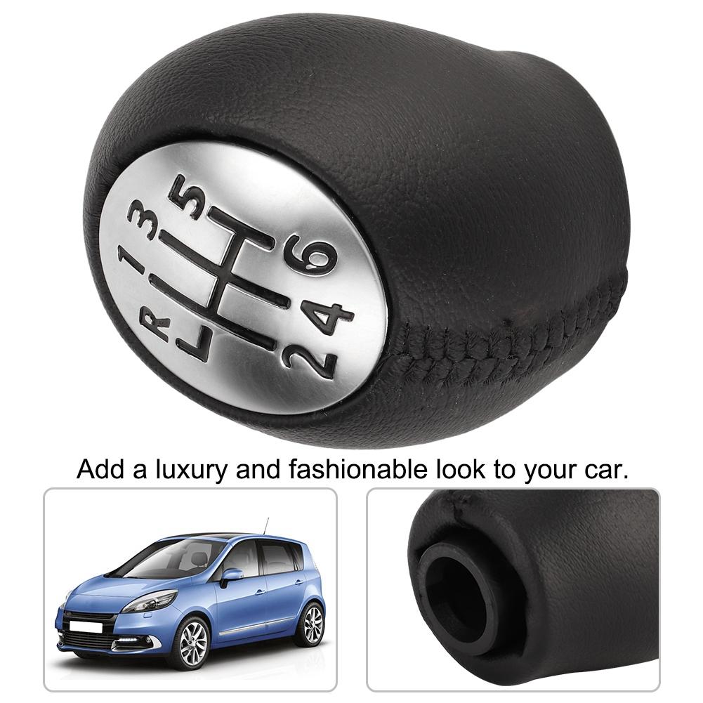 6 Speed Car Gear Shift Stick Knob Fit For Megane mk3 Clio mk3 Laguna mk2 Scenic
