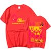 Camiseta con estampado de Anime japonés Tengen Toppa Gurren Lagann, unisex, de gran tamaño, de manga corta, cómoda, estilo hip hop, para parejas