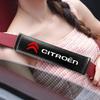 for Citroen C4 C3 C5 C1 C2 Berlingo C-Elysee C4-Picasso C4-Aircross Carbon fiber Car Seat belt Cover Protective Pad Accessories