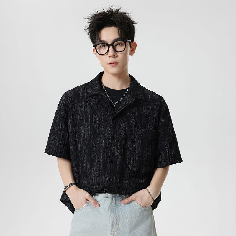 Men's Minimalist Aesthetic Lightweight Streetwear Shirt