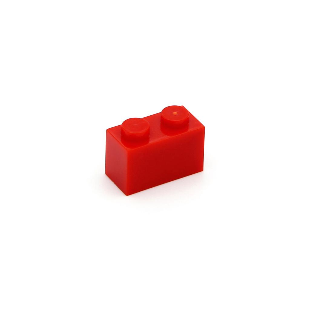 Non-Toxic 100Pcs Diy Building Blocks Thick Figures Bricks 1X2 Dot Educational Creative Size Compatible With 3004 Plastic Toys For Children