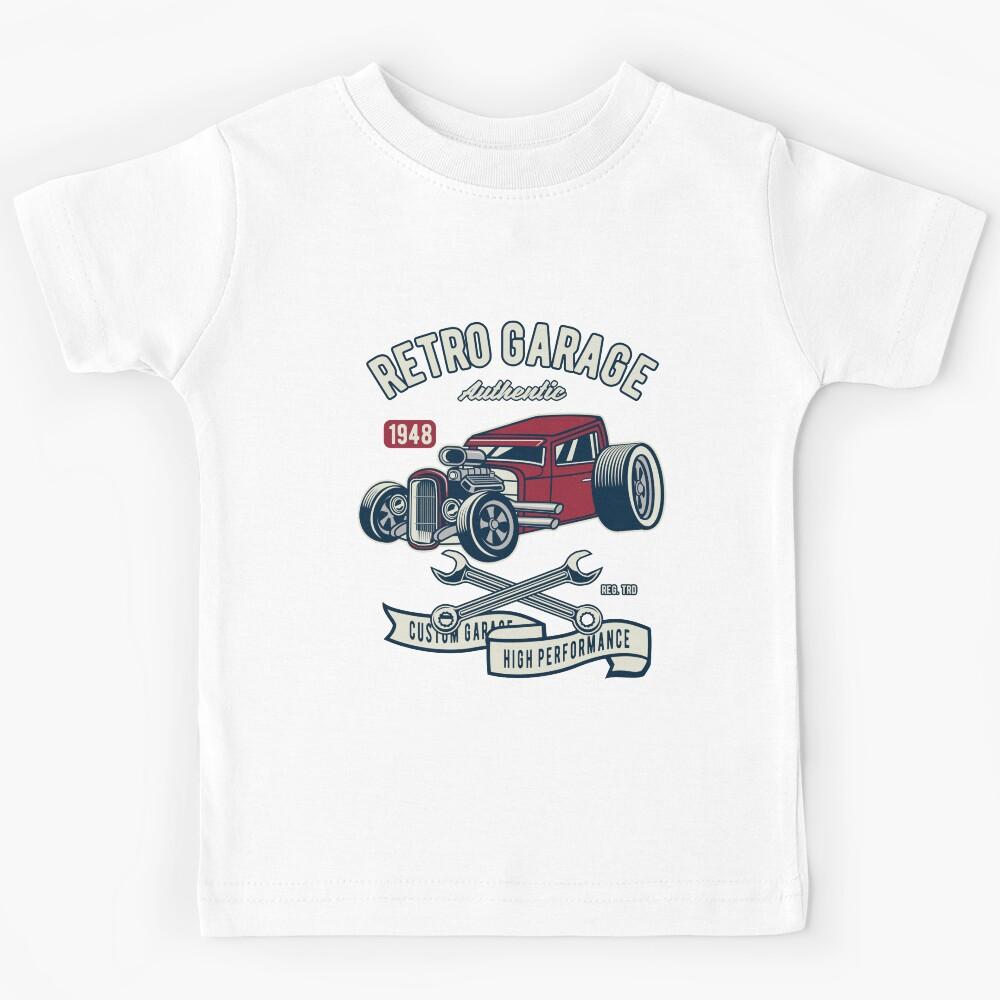Retro Classic Custom Car High Performance American Vintage Kids T-Shirt 110