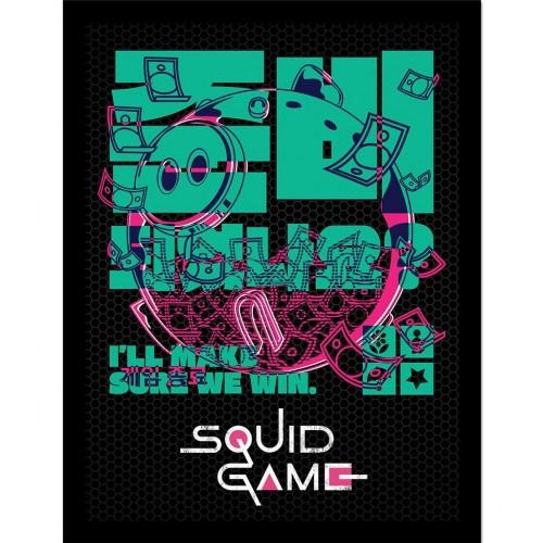 Squid Game 2 Make Sure We Win Framed Poster