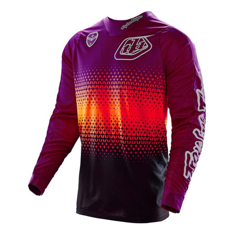 Mens Long Sleeve Cycling Jersey Mountain Bike Downhill Racing Trail Riding Quick Dry Breathable Performance Shirt