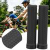   Mountain Bike Handlebar Single Locking Grips   Shock Absorbing Rubber Grips