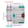 Dual Power Automatic Transfer Switch 2P Snabbväxling PC AC för Home Factory