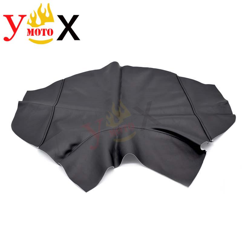 Replacement Thick Black PU Leather Motorcycle Seat Cover Cushion Guard Waterproof For Yamaha VMAX VMAX1200 V-MAX1200 VMAX1200