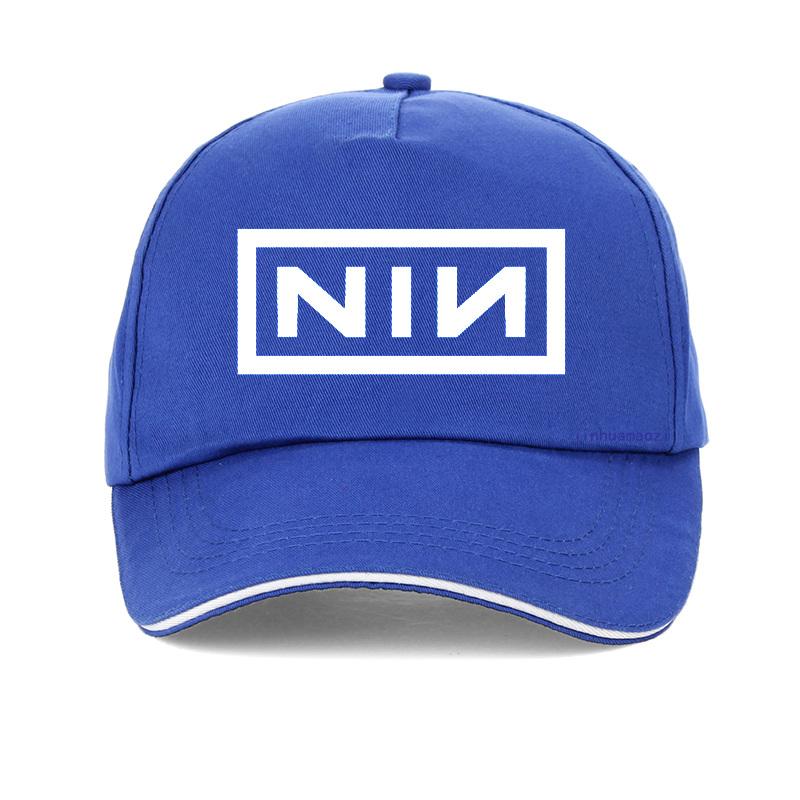 Summer Fashion Visor For Men Women Baseball Caps Print Nine Inch Nails Rock Band Hat Unisex Bone Adjustable Snapback Hats Gorras
