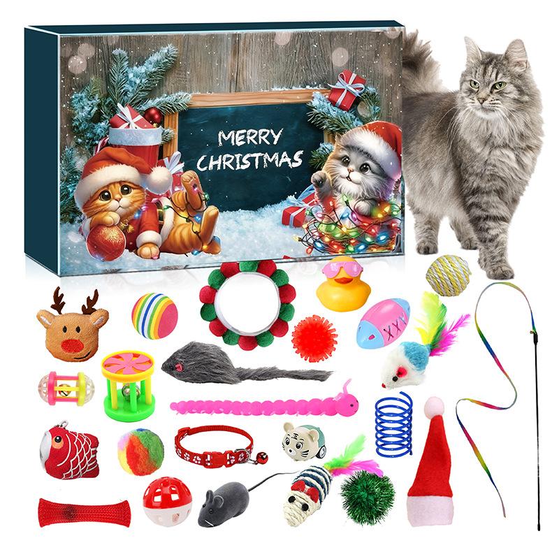 

Toys Interactive Cat for Indoor Kittens, Assorted Designs for Festive Fun, Ideal Holiday Present разноцветный