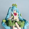Hatsune Miku Figure Four-Leaf Clover Flower Fairy Maiden Model Decorative Ornament PC Case Decoration Trendy Anime Toy